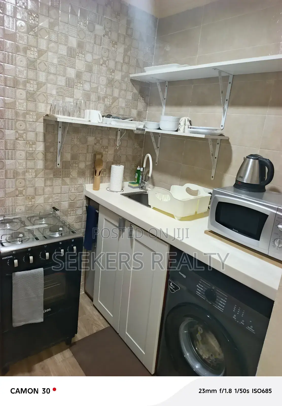 Furnished 1bdrm Apartment in Seekers Realty, Labone for rent