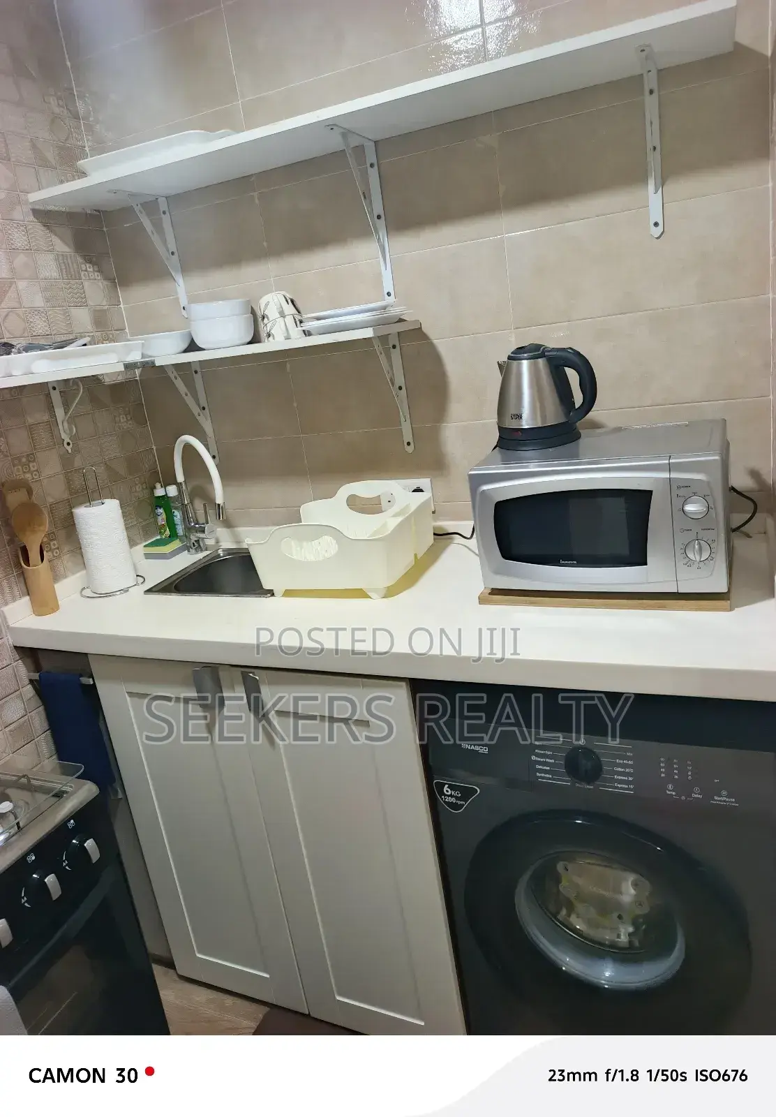 Furnished 1bdrm Apartment in Seekers Realty, Labone for rent