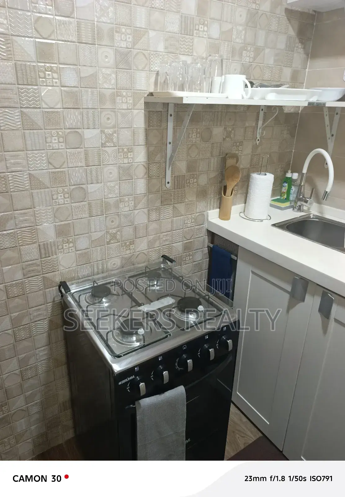 Furnished 1bdrm Apartment in Seekers Realty, Labone for rent