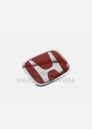 Honda Crv 2017-2023 Red Front Emblem Crown