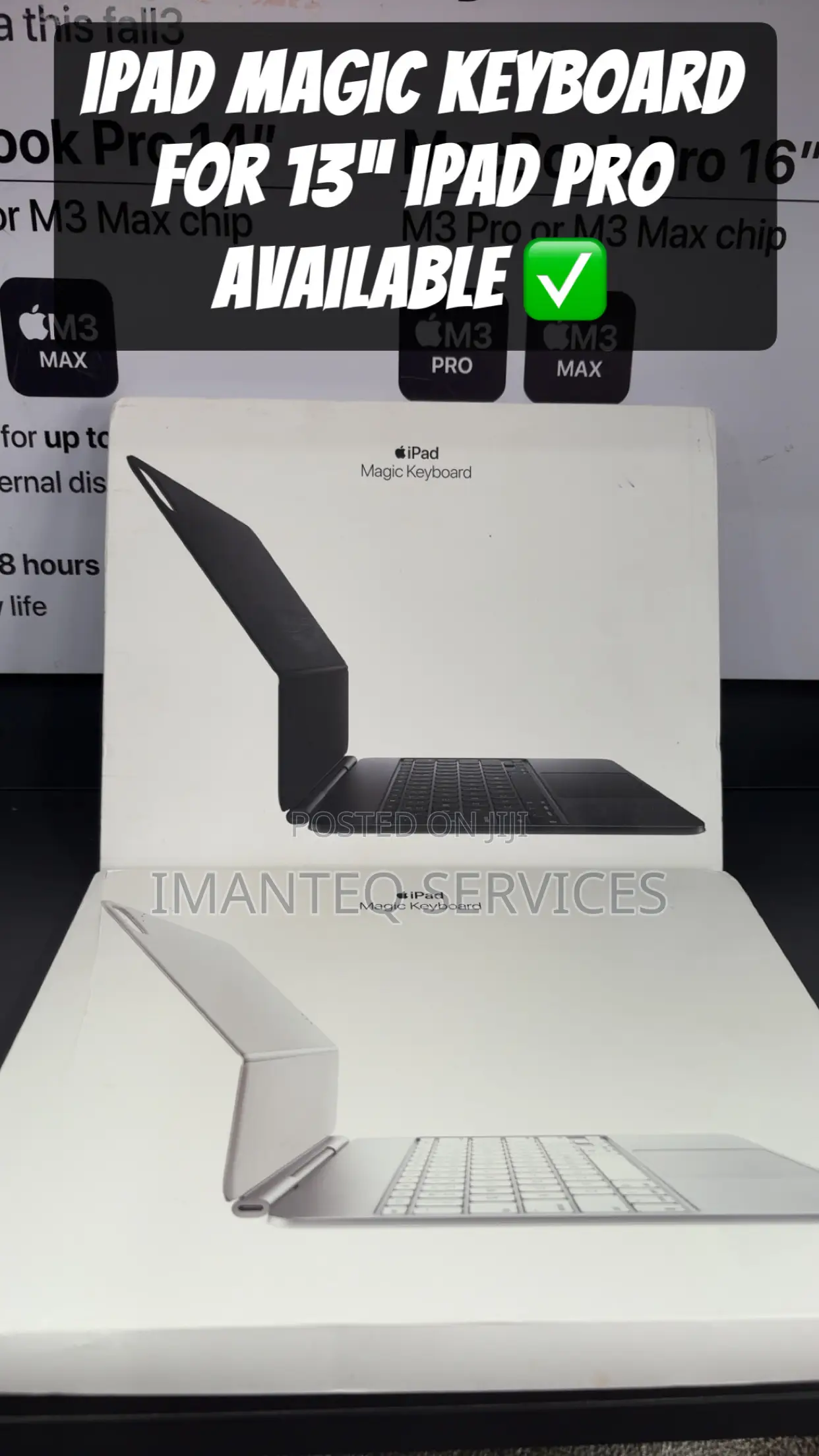 Apple Magic Keyboard for 13 Inch iPad M4