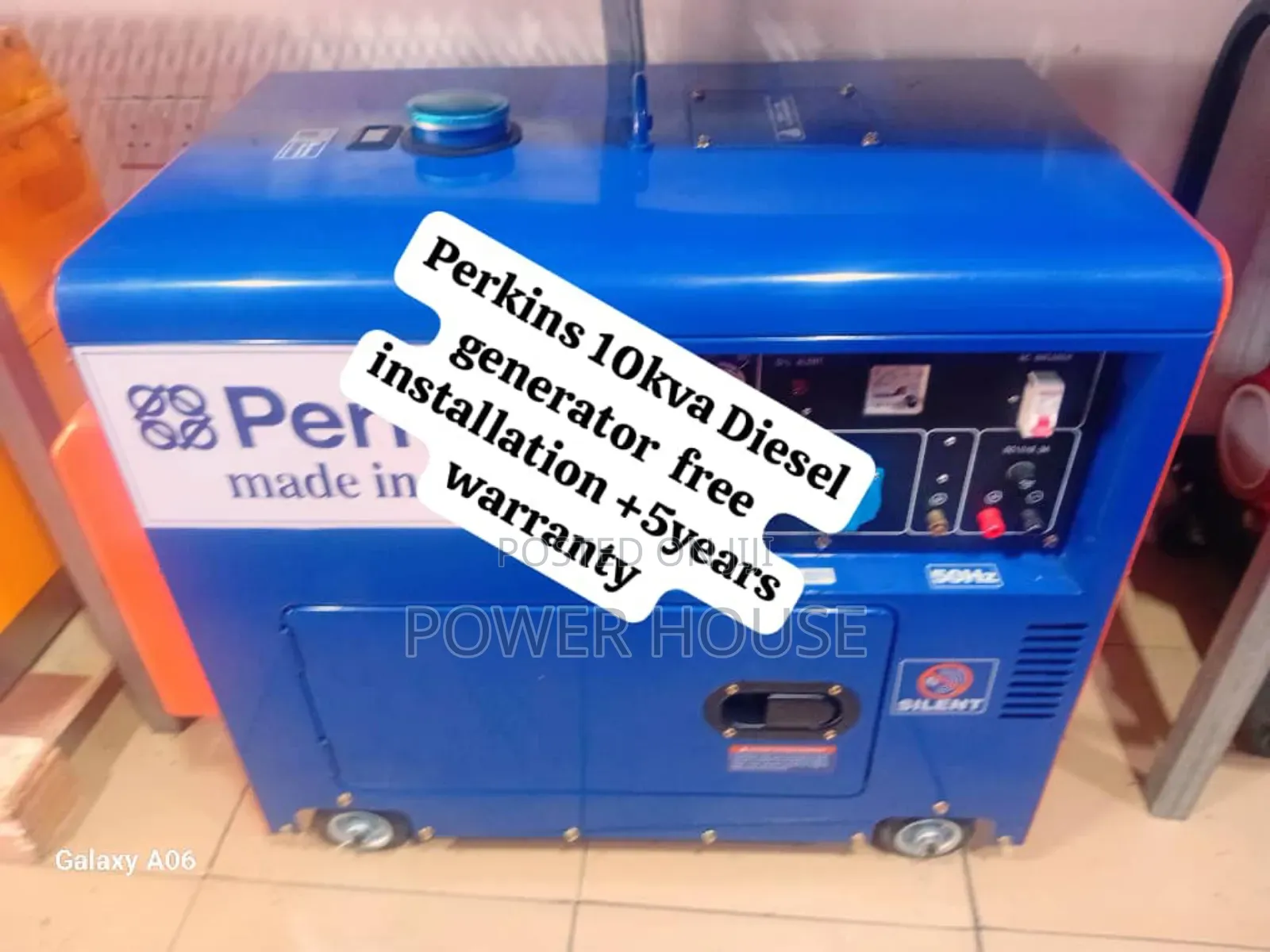 Professional Grade Perkins Diesel Generator 10kva Silent