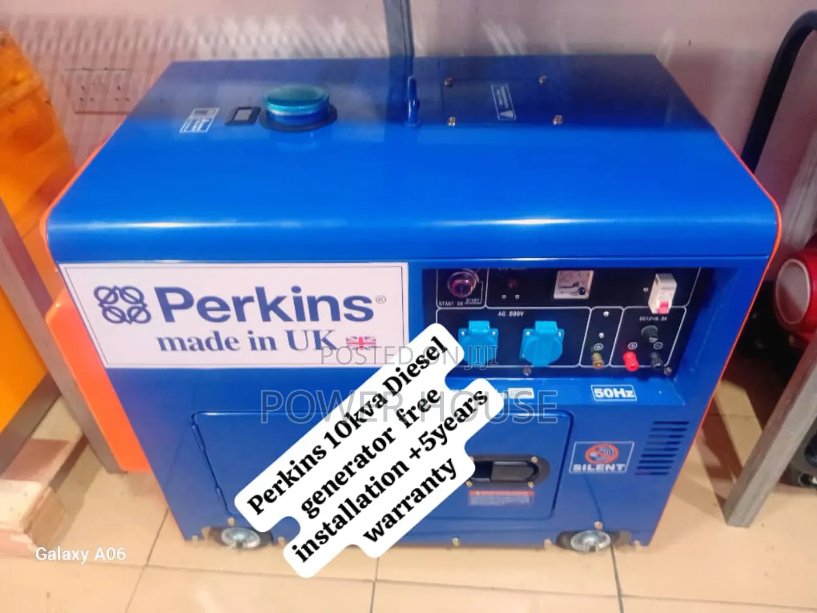Power Boss Perkins Diesel Generator 10kva Silent
