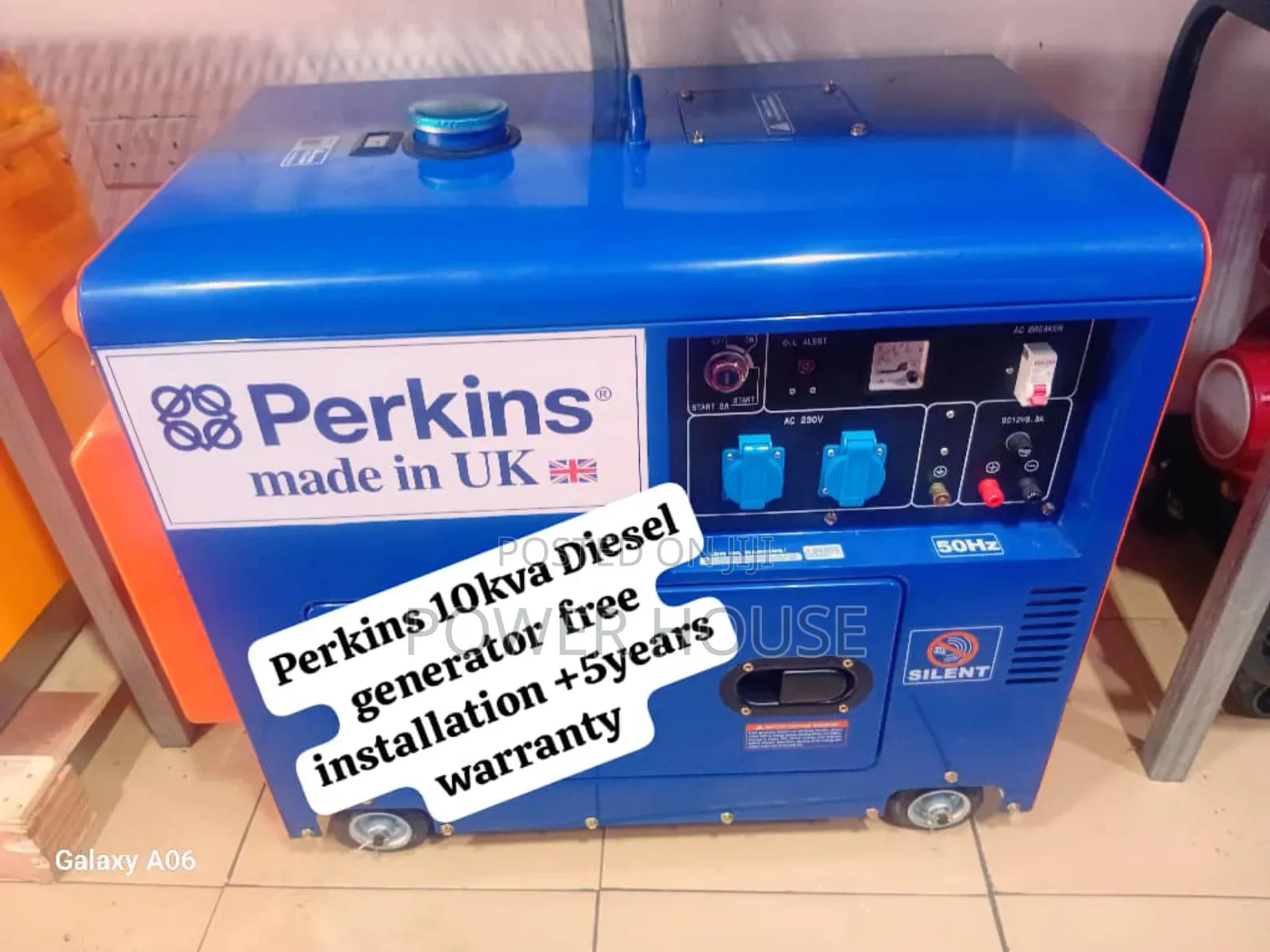 Turbo Energy Perkins Diesel Generator 10kva Silent