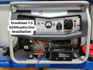 The Smart Lights Move Ecoolmax Pertol Generator 7.5 Pertol