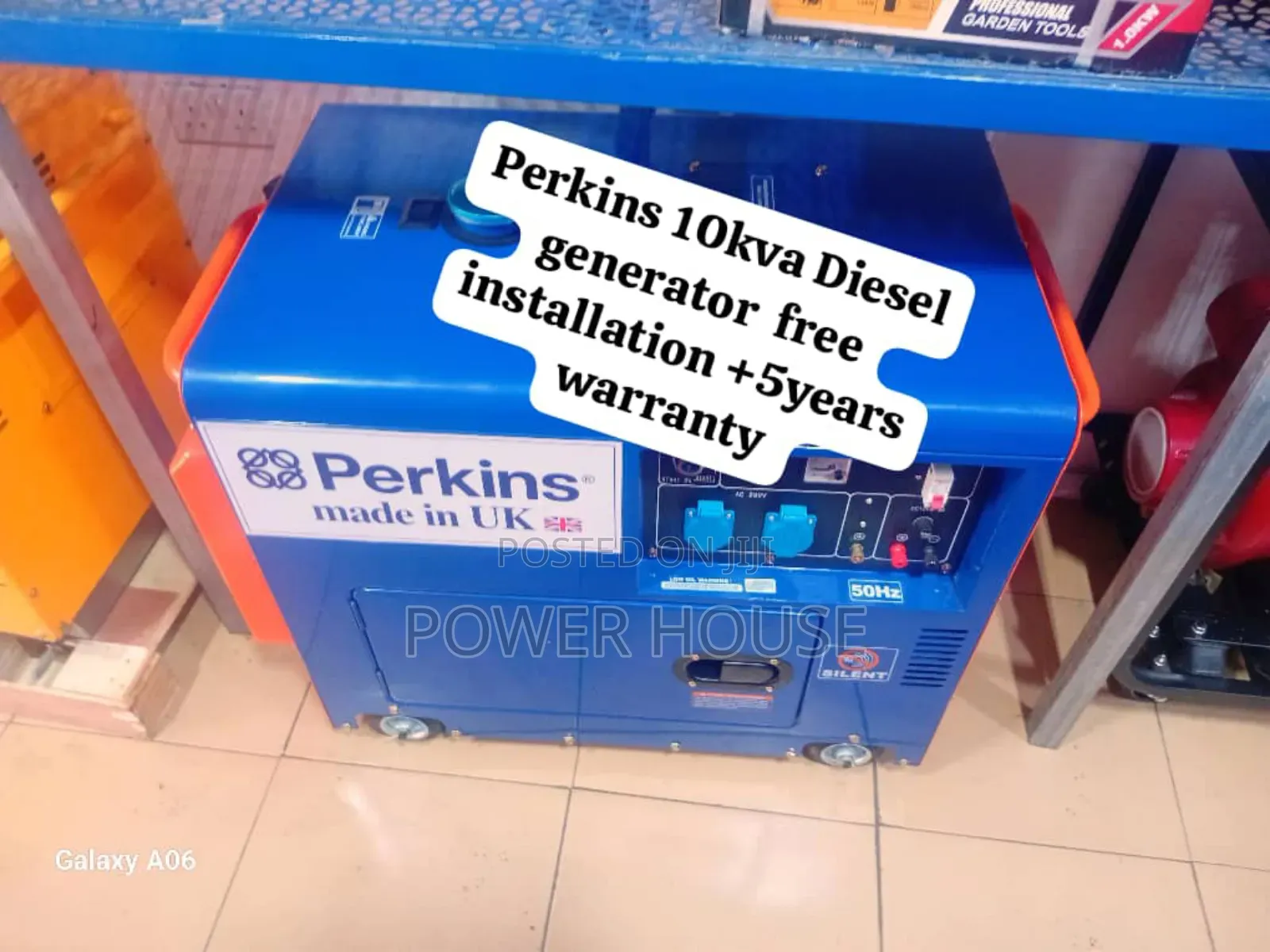 Energy Core Perkins Diesel Generator 10kva Silent