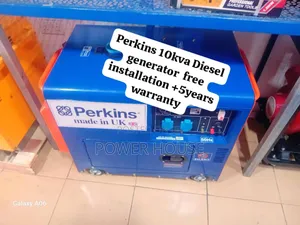 Energy Core Perkins Diesel Generator 10kva Silent