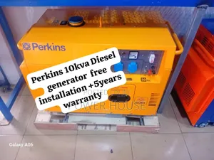 Dynamo Energy Perkins Diesel Generator 10kva Silent