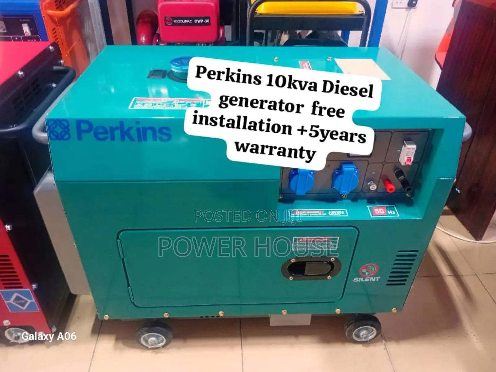 Power Unity Perkins Diesel Generator 10kva Silent