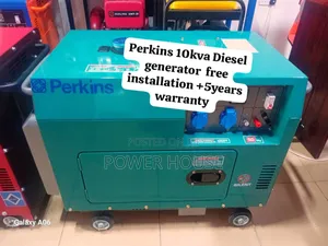 Power Unity Perkins Diesel Generator 10kva Silent