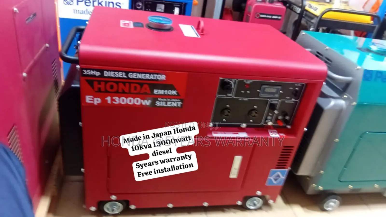 Fuzzy Energy Honda 10kva 13000watt Diesel Generator 10kva