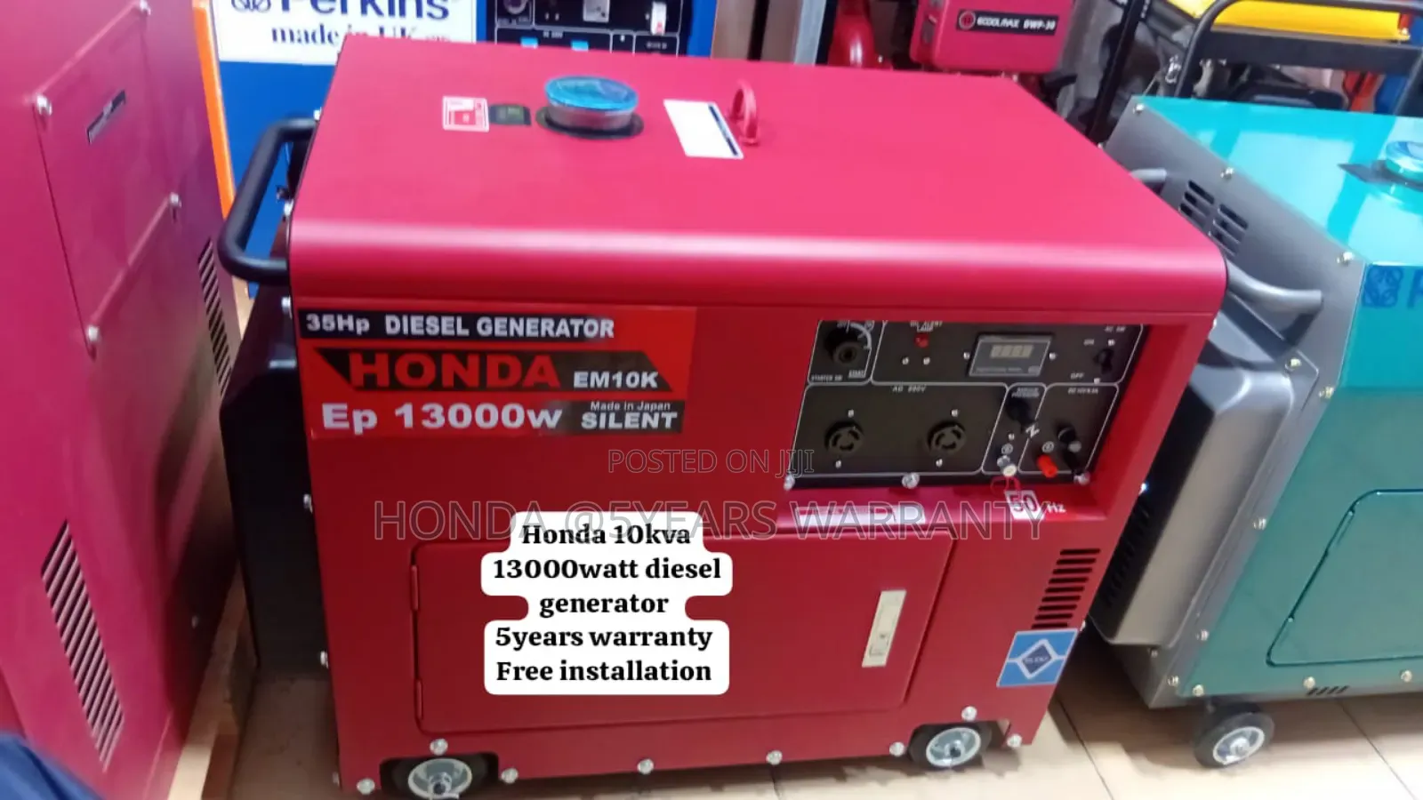 Cuddly Energy Solutions 10kva Honda 13000w Diesel Generator