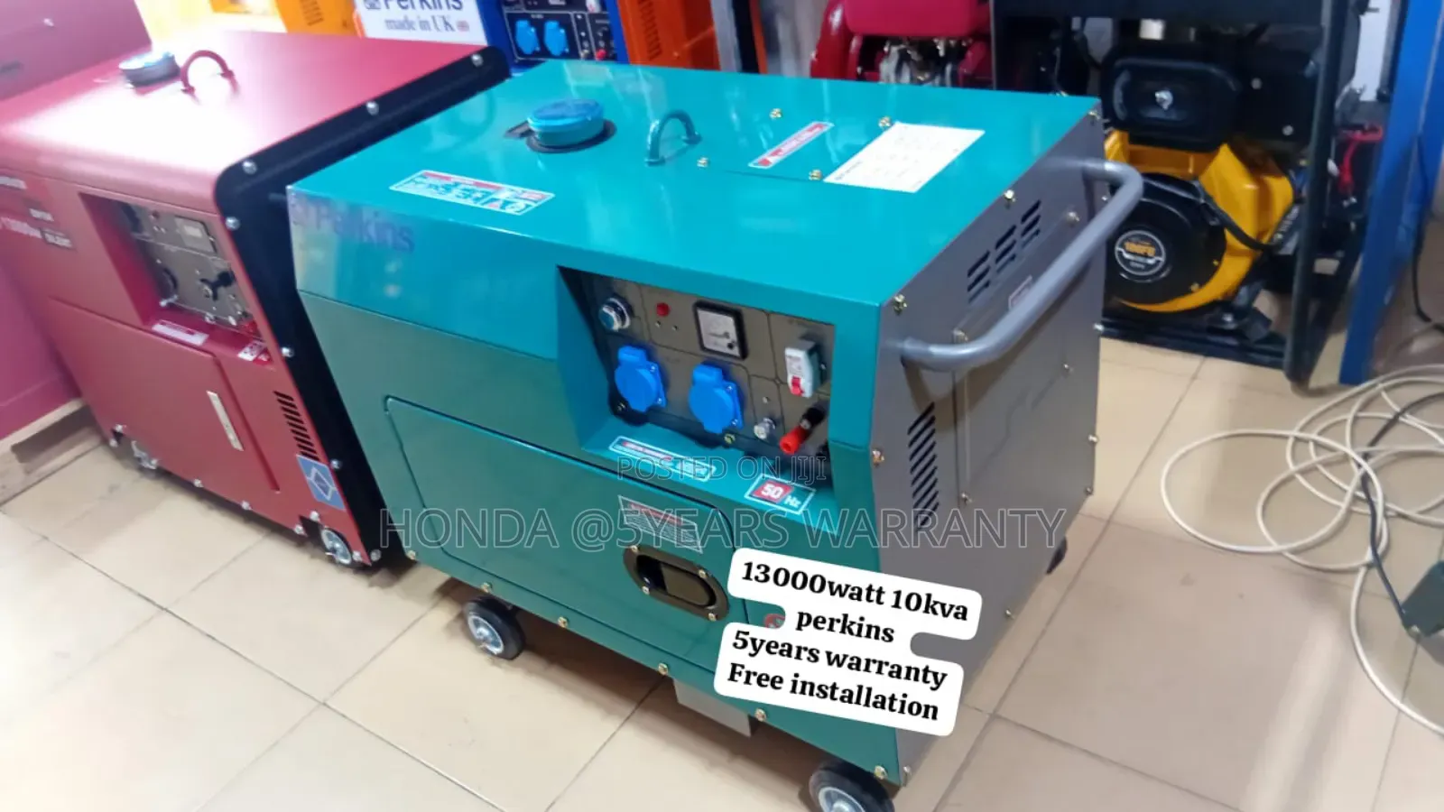 Snung Energy Systems Perkins 10kva 13000wax Diesel Generator