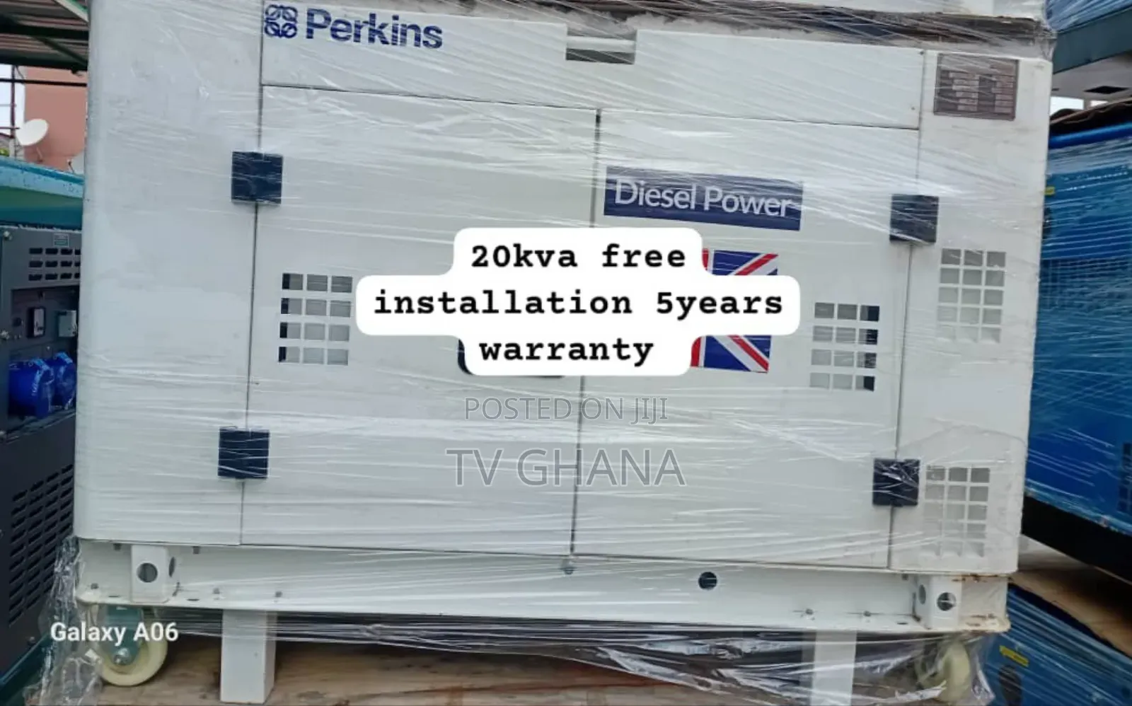 No More Interruptions Only Light Perkins 20kva Diesel Silent