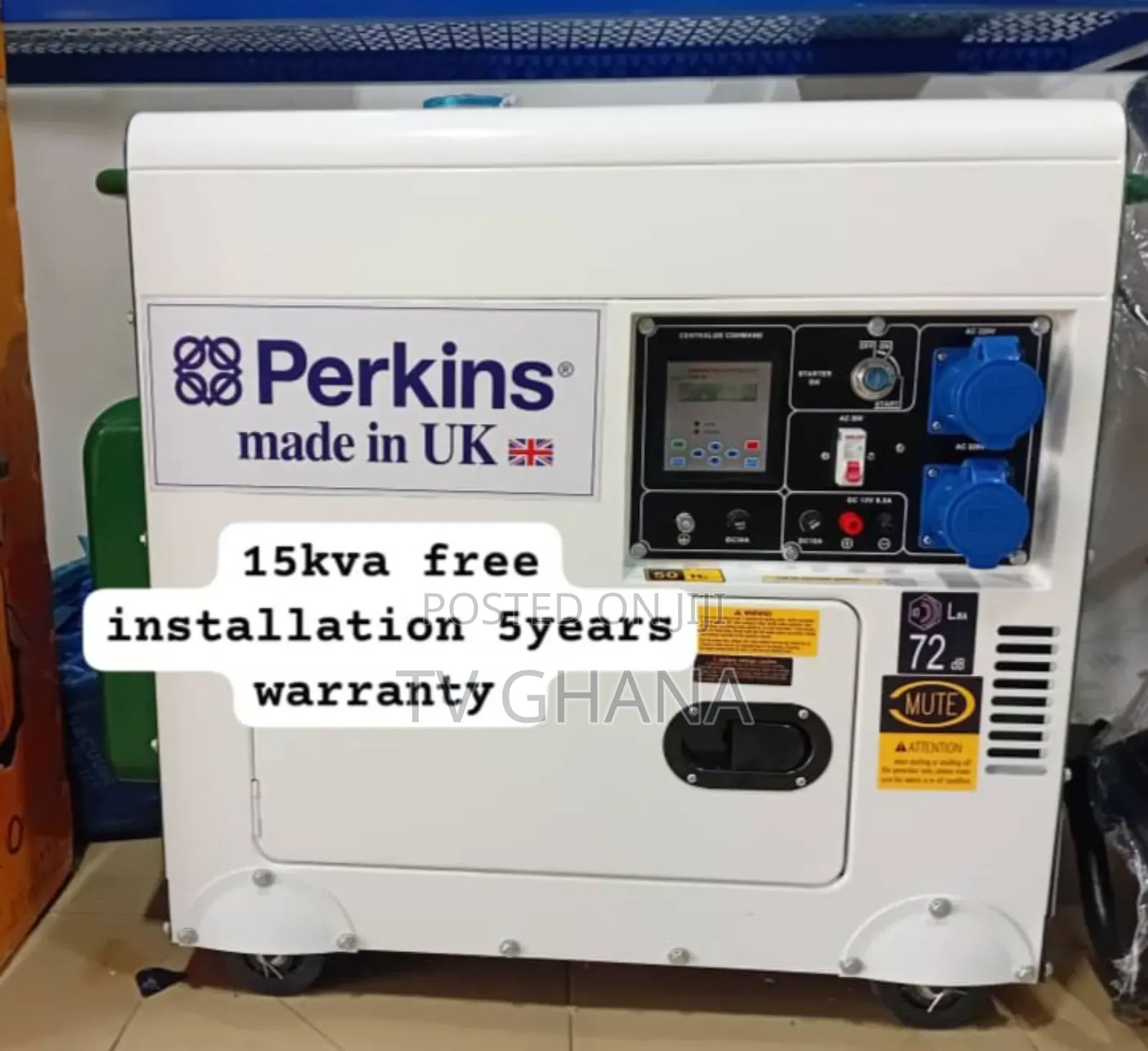 Where Silence Meet Strength Perkins 15kva Diesel Generator