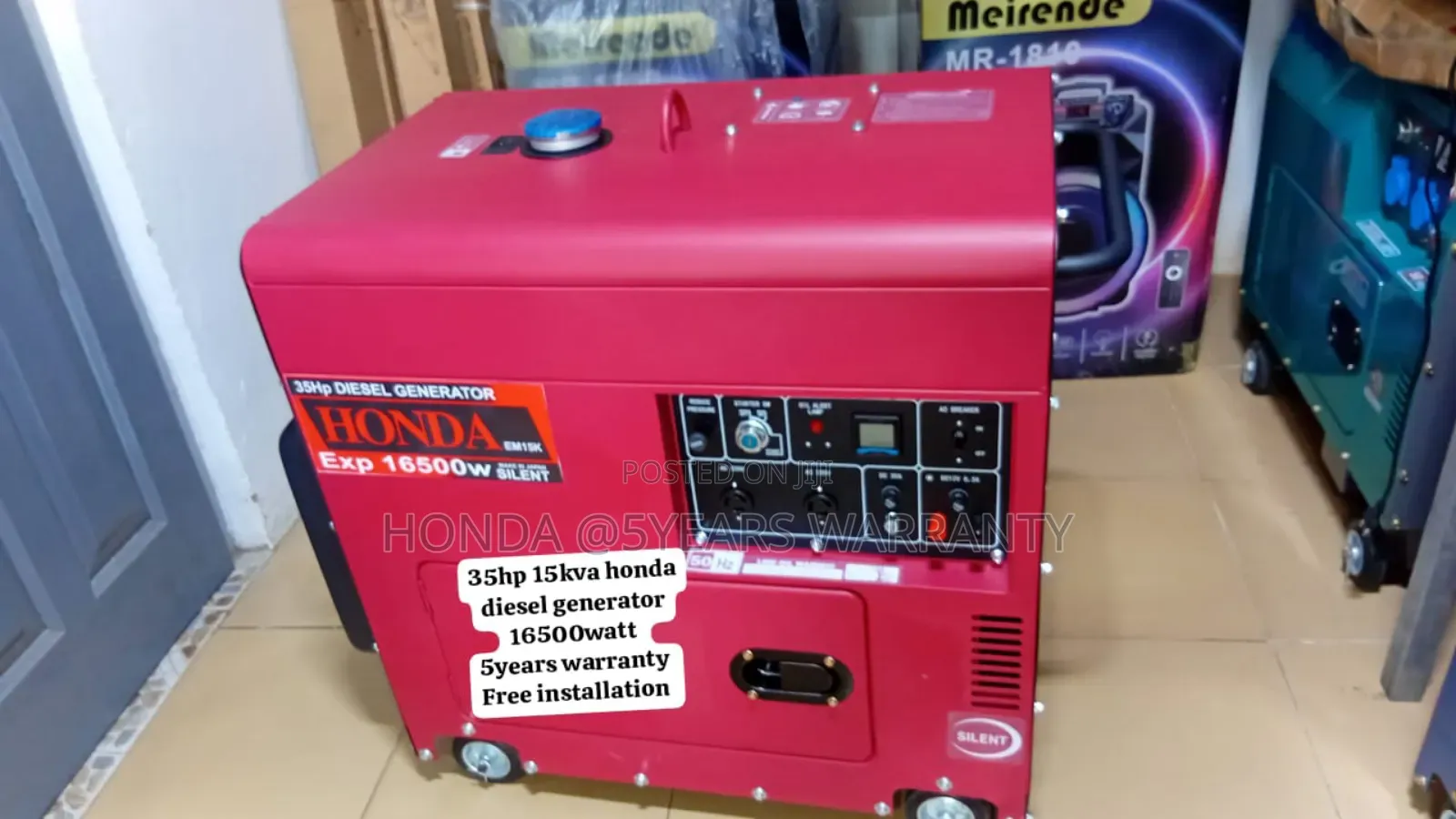 Silly Energy Honda 15kva 16500watt Diesel Generator 15kva