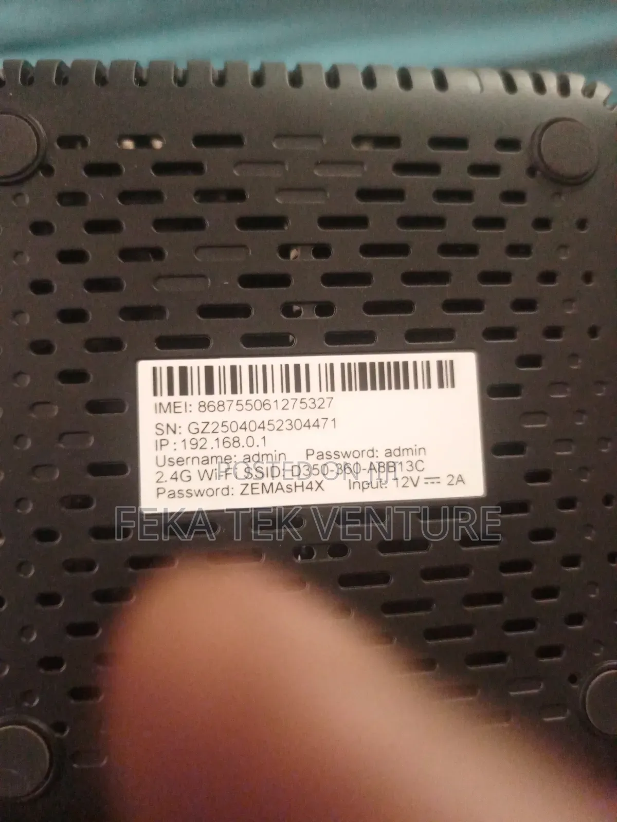 Universal 4g Router + Free Netflix Android Box TV + Battery