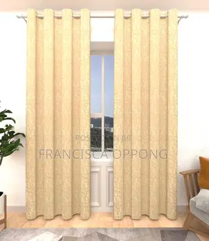 Luxurious and Beautiful 2 in 1 Curtains(Available in Colors)