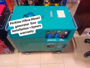 Cyber Power Perkins Diesel Generator 10kva Silent