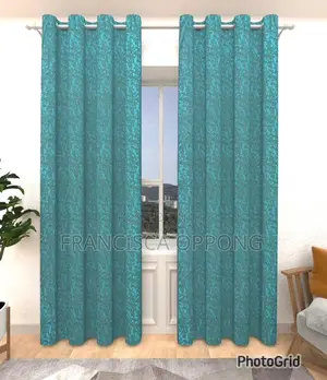 Quality Sunblock 2 in 1 Curtains (Available in Diff Colors