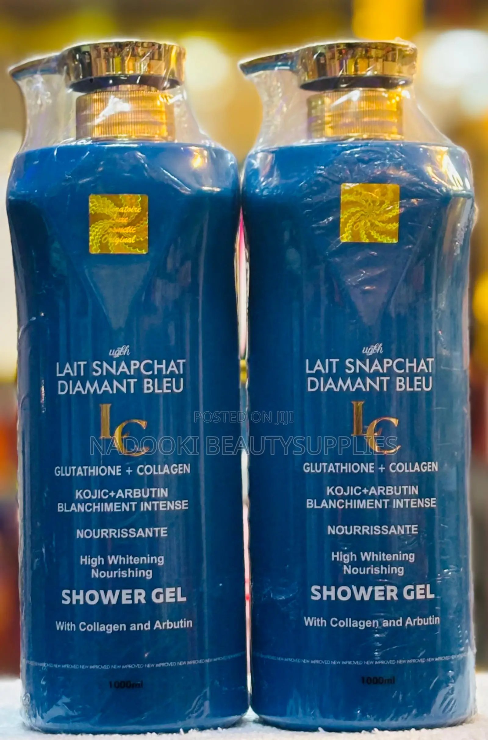 Lait Snapchat Diamant Bleu Glutathione+ Collagen Shower Gel