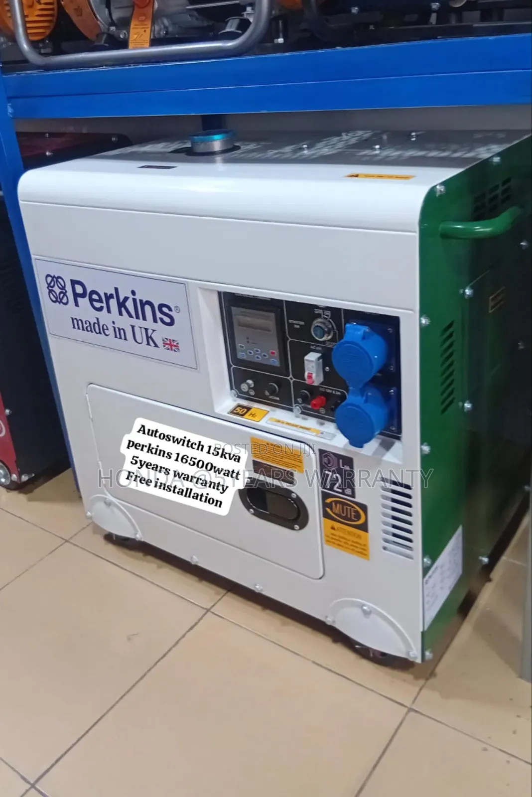 Creamy Energy Solutions Autoswitch Perkins 15kva 16500wax
