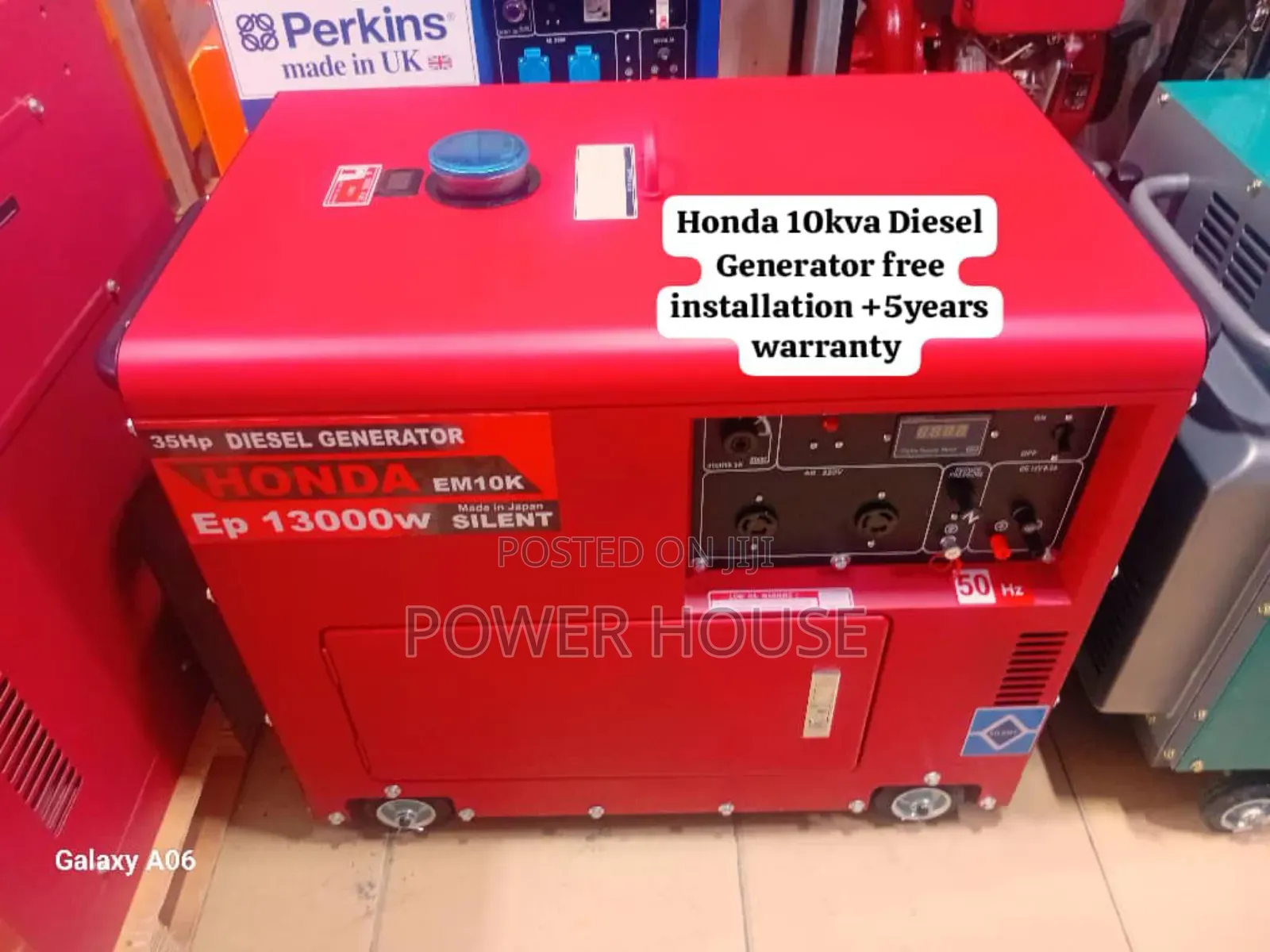 Finish Master Honda Diesel Generator 10kva Silent