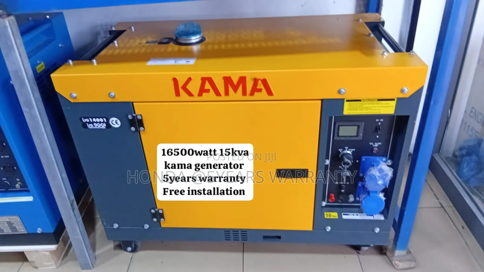 Industrial Diesel Power Kama 15kva 16500wax Diesel Generator