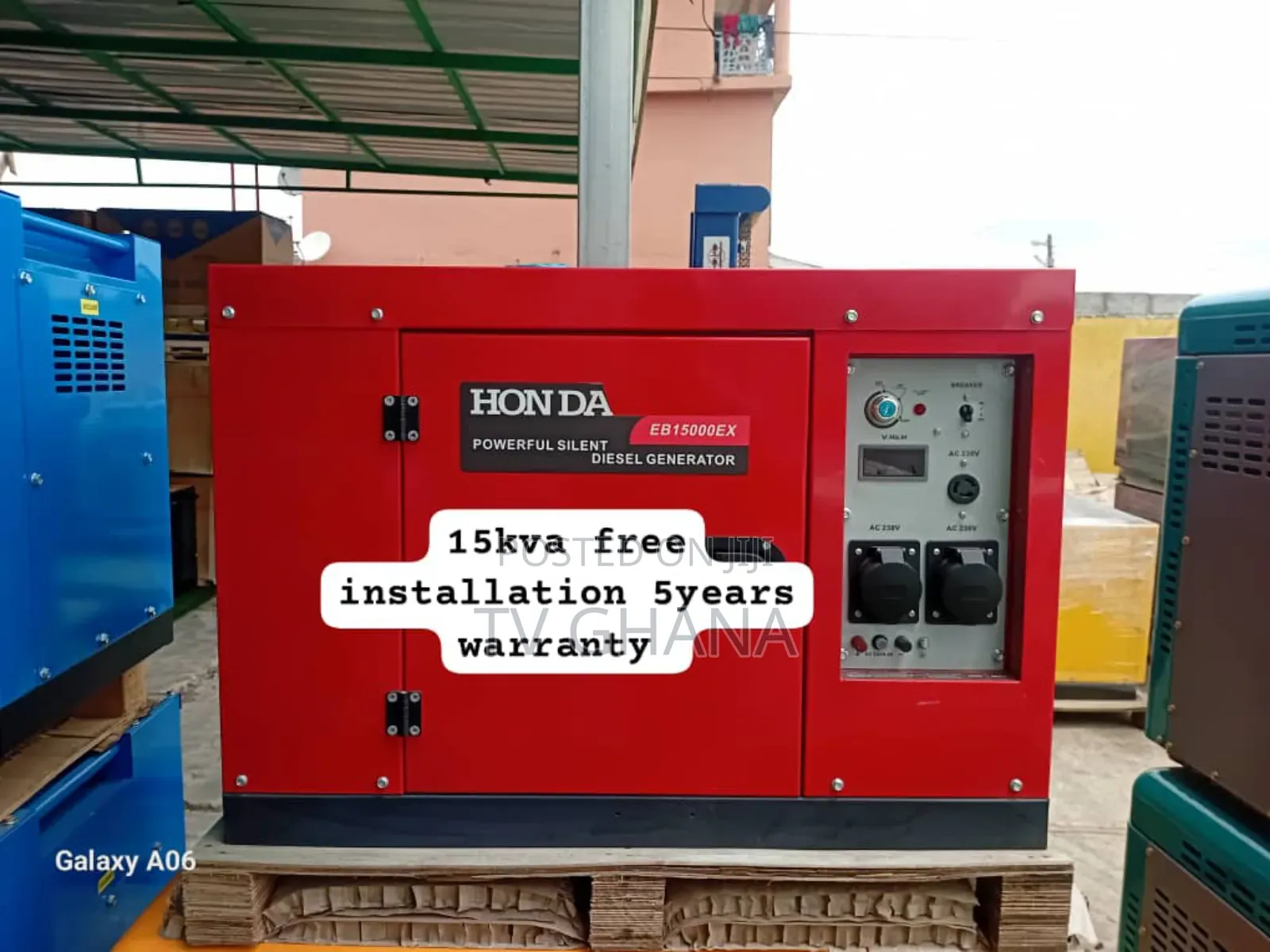 Tough Gen Bright Gen Honda 15kva Diesel Generator 15kva