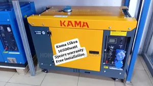 Heavy Duty Diesel Generator Kama 15kva 16500watt Diesel Kama