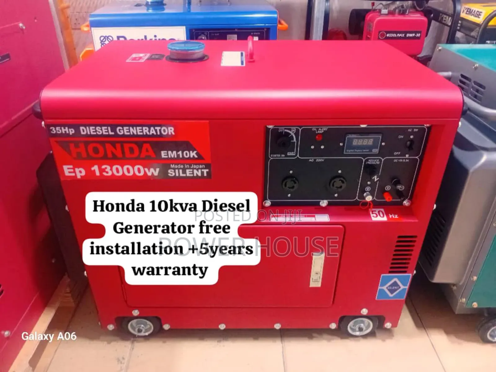 Energy Grid Honda Diesel Generator 10kva Silent