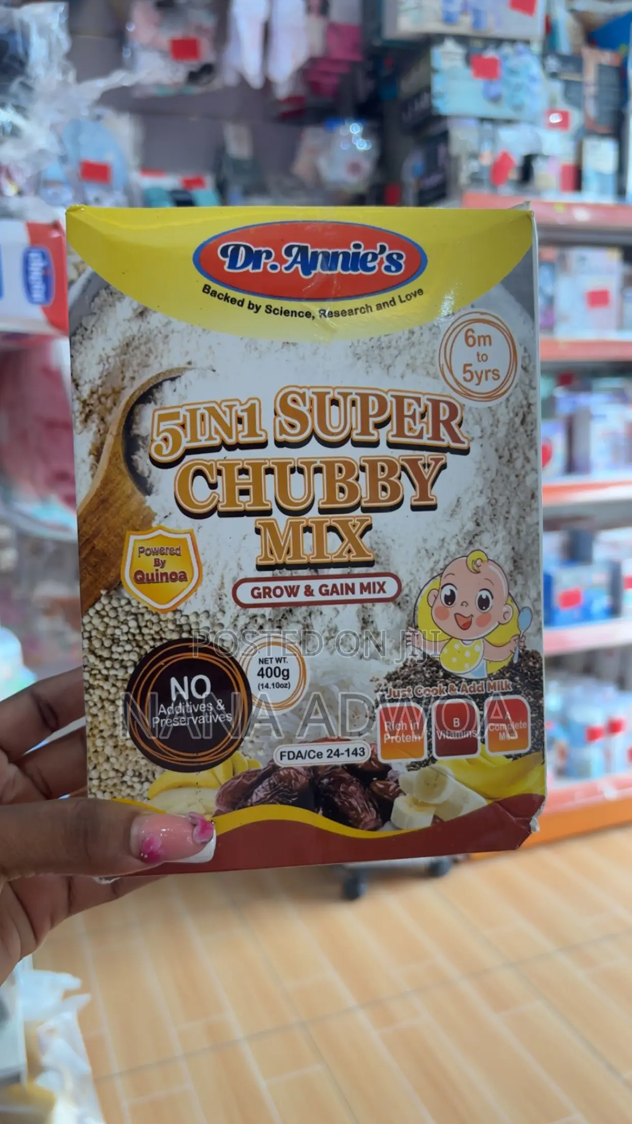 Dr Annies Super 5 in 1 Chubby Mix Cereal