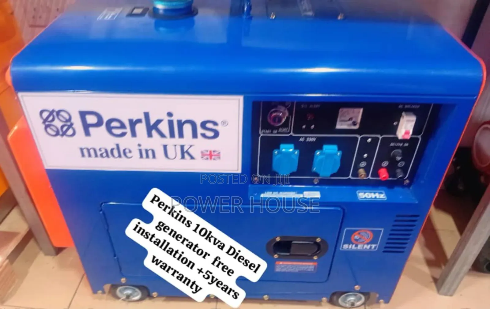 Insurance Power Perkins Diesel Generator 10kva Silent