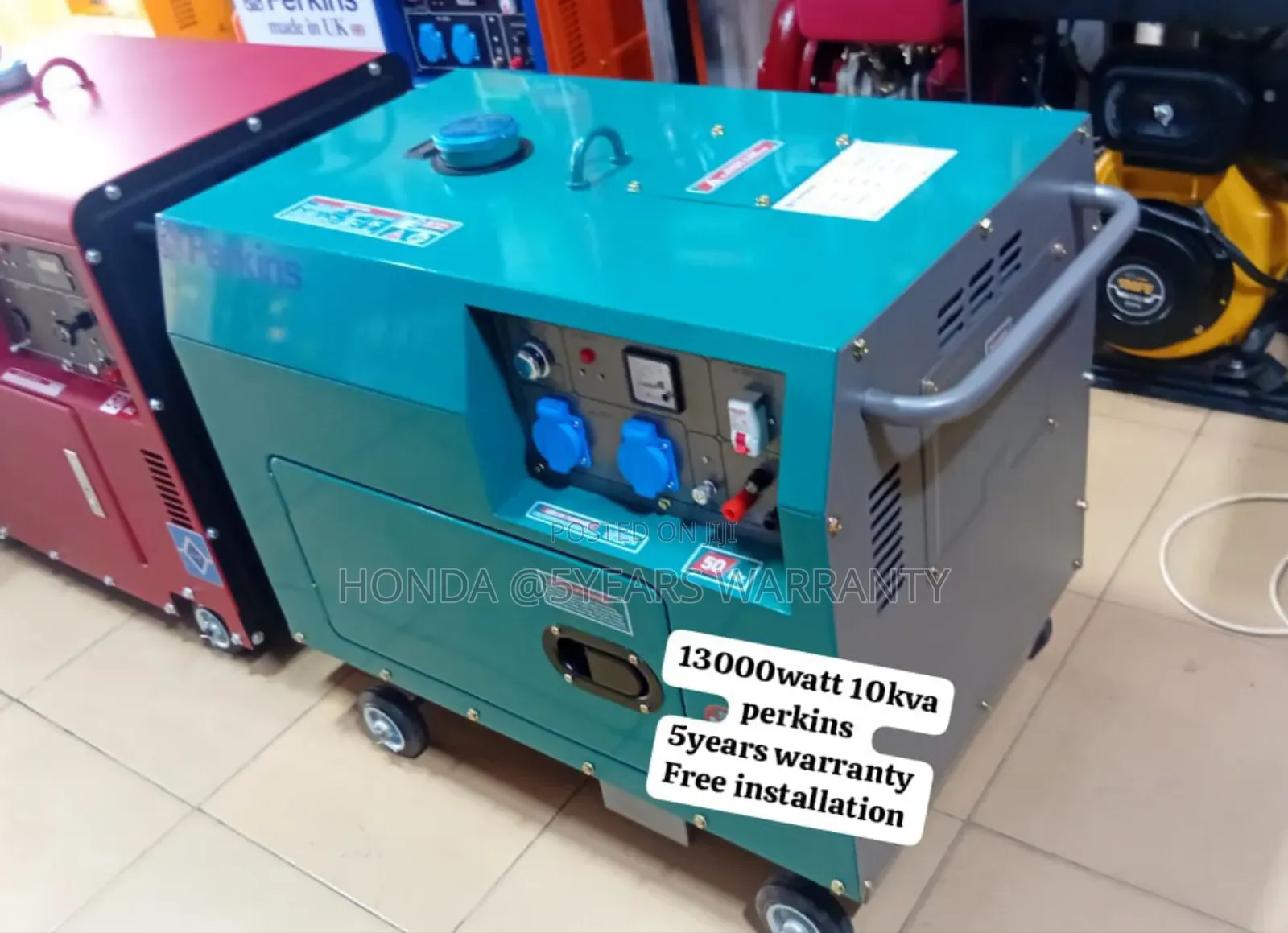 Perkins Generator Solutions Green 10kva Perkins 13000watt