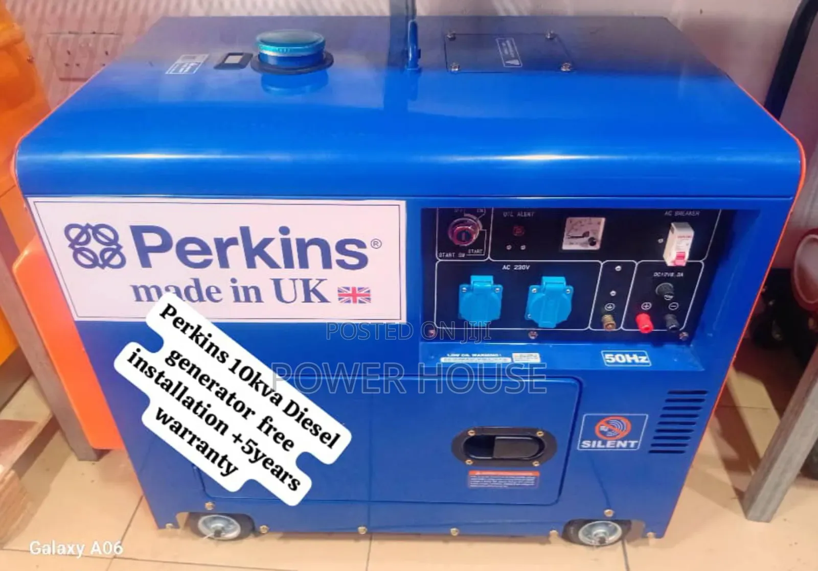 Energy to Trust Perkins Diesel Generator 10kva Silent
