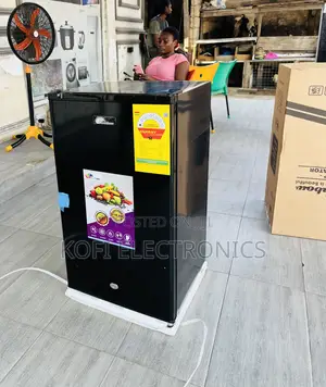 Super Chilling Rainbow Single Door Table Top Fridge 
