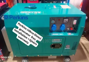 Energy Spark Perkins Diesel Generator 10kva Silent