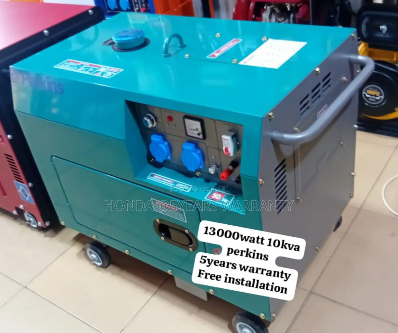 Diesel Dynamics Perkins 10kva 13000watt Diesel Generator