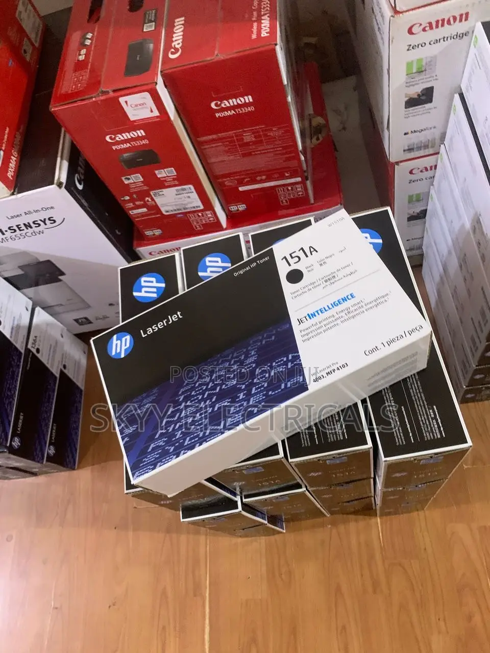Hp 151a Original Black White Toner