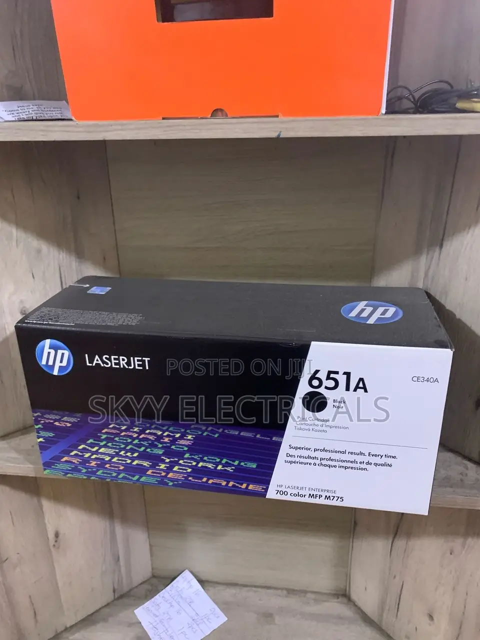Hp 651a Original Black White Toner