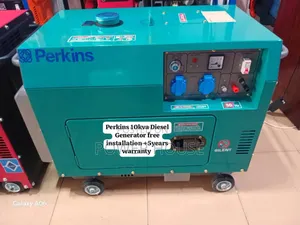 High Pressure Perkins Diesel Generator 10kva Silent