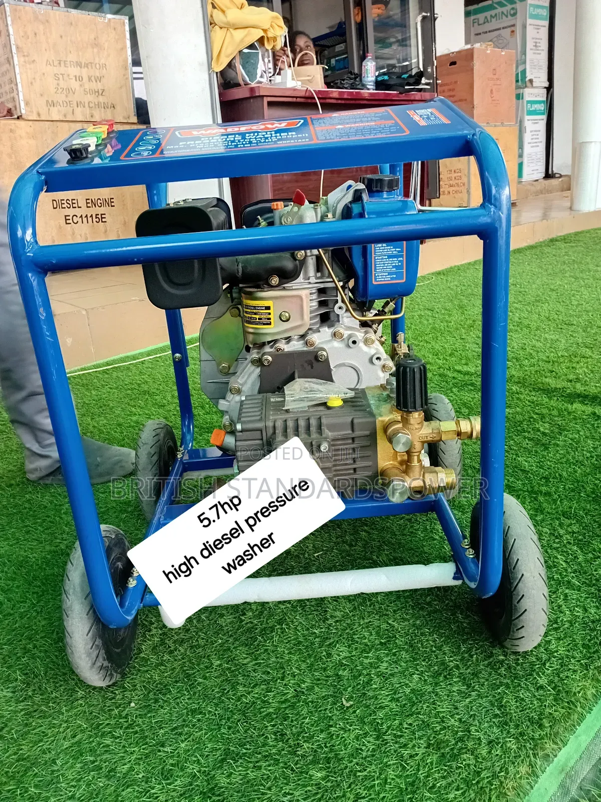 High Pressure Diesel Pressure Washer