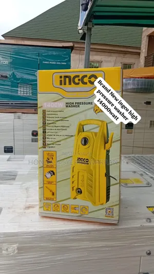 High Pressure Washer 1400watt Ingco 1400watt Pressure Washer