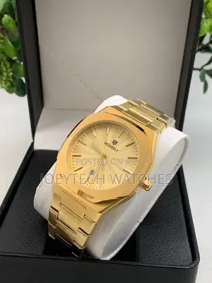 Golden Hoursly Authentic Watch