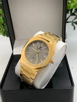 Golden Hoursly Authentic Watch