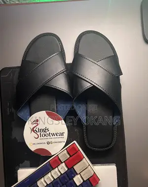 Black Leather Slippers Quality
