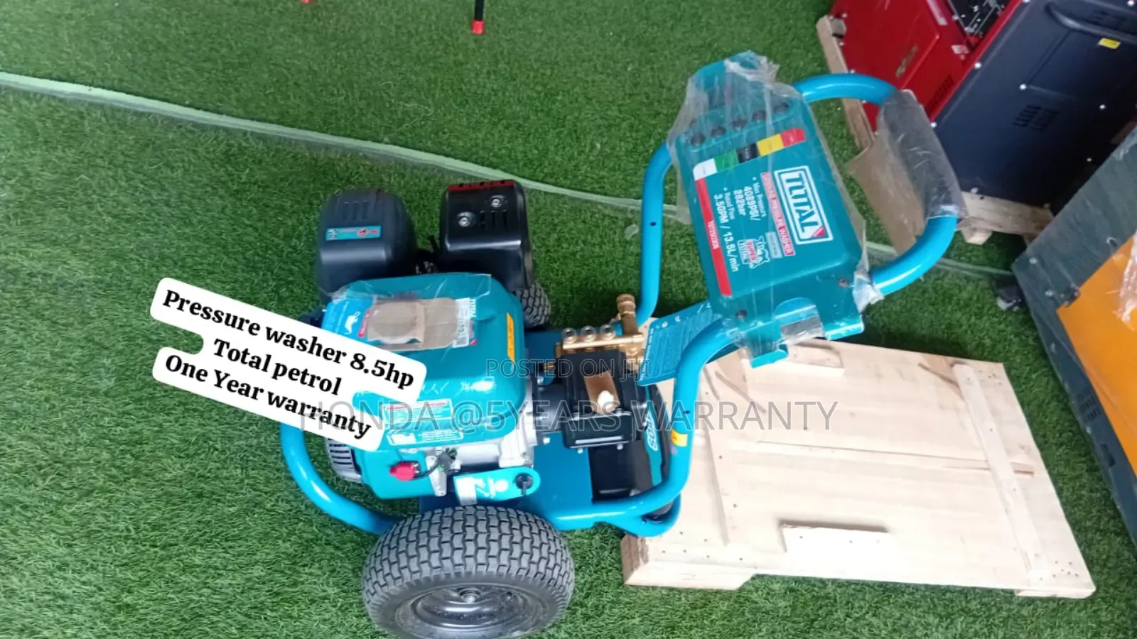 8.5hp Total High Pressure Washer Petrol Total Presure Washer