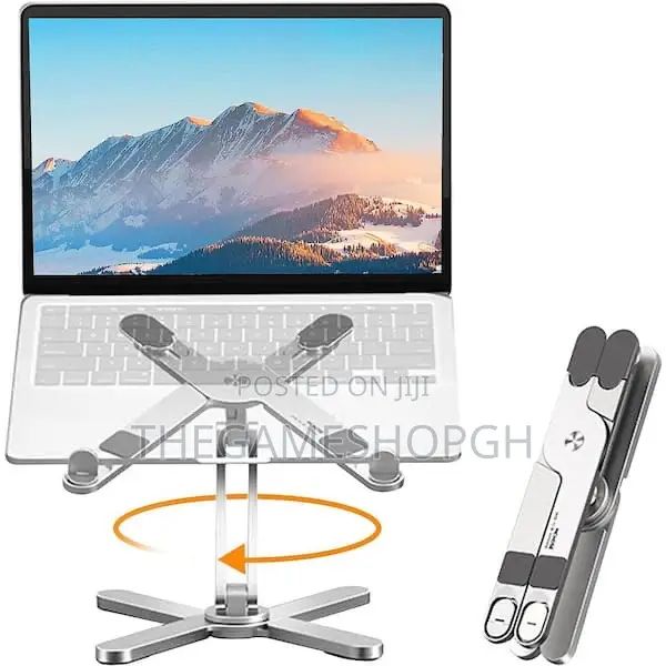 Aluminum Foldable 360 Laptop Stand