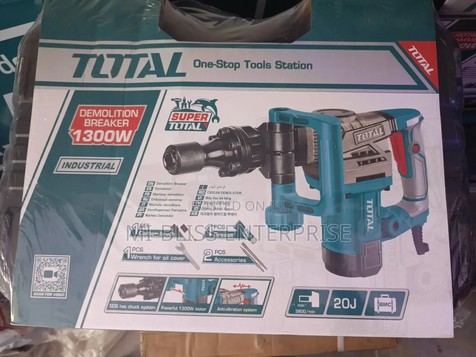 1300w Total Demolition Breaker