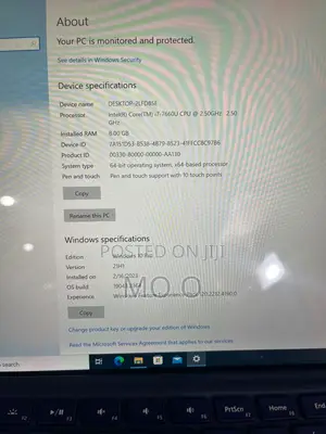 Laptop Microsoft Surface Pro 4 8GB Intel Core I7 SSD 256GB